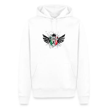 Mexico soccer emblem flag de - Männer Premium Bio Hoodie - Weiß - Vorne - Nico (187cm)