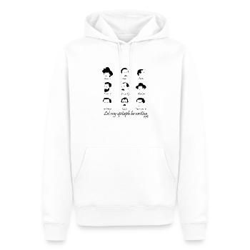Irish and Proud Easter Rising 1916 Ireland History - Men’s Premium Organic Hoodie - white - Front - Nico (187cm)