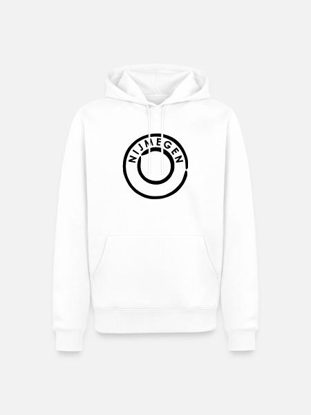 Nijmegen - Männer Premium Bio Hoodie - Weiß