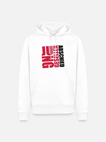 Junggesellenabschied - Männer Premium Bio Hoodie - Weiß