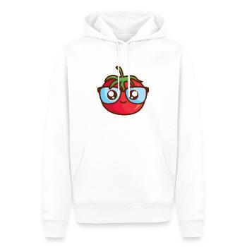 Tom Tom - Sweat à capuche Premium bio Homme - blanc - Devant - Nico (187cm)