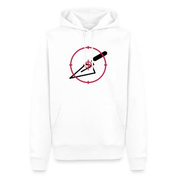 Fliesenleger / Bau / Fliesen / Maurer - Männer Premium Bio Hoodie - Weiß - Vorne - Nico (187cm)