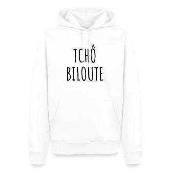Ch'ti / Nord / Chti / Ch'ti mi / Nordiste - Männer Premium Bio Hoodie - Weiß - Vorne - Nico (187cm)