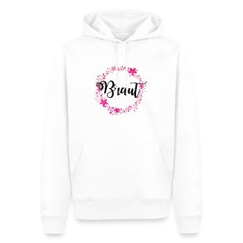 braut kranz - Männer Premium Bio Hoodie - Weiß - Vorne - Nico (187cm)