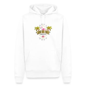 Junggesellinnenabschied Aloha - Männer Premium Bio Hoodie - Weiß - Vorne - Nico (187cm)