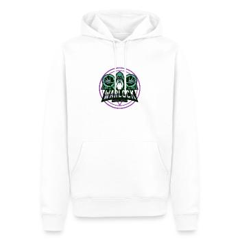 Warlock Fantasy - Sweat à capuche Premium bio Homme - blanc - Devant - Nico (187cm)