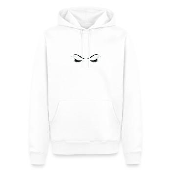 MUA Make-up Artist Liebhaber Kosmetik Beauty Mode - Männer Premium Bio Hoodie - Weiß - Vorne - Nico (187cm)