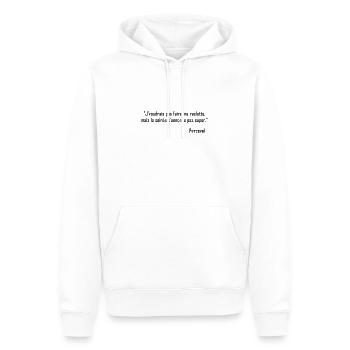 Kaameløtt - Réplique Culte - Citation Perceval - Sweat à capuche Premium bio Homme - blanc - Devant - Nico (187cm)