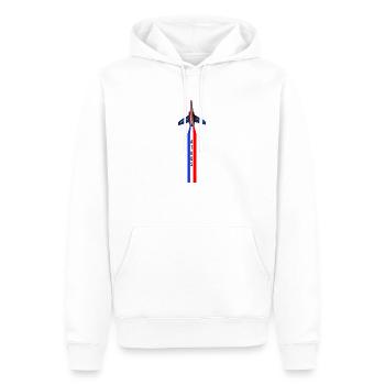 athos patrouille de france airshow - Männer Premium Bio Hoodie - Weiß - Vorne - Nico (187cm)