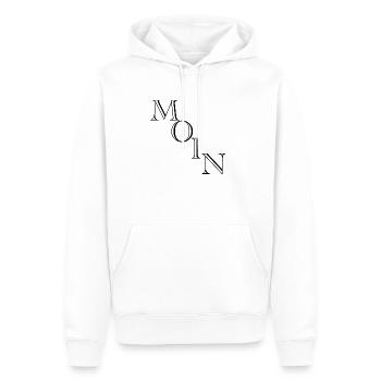 Moin moinsen moin moin - Männer Premium Bio Hoodie - Weiß - Vorne - Nico (187cm)