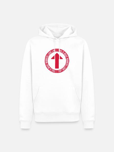 What Winners Look Like - Men’s Premium Organic Hoodie - white