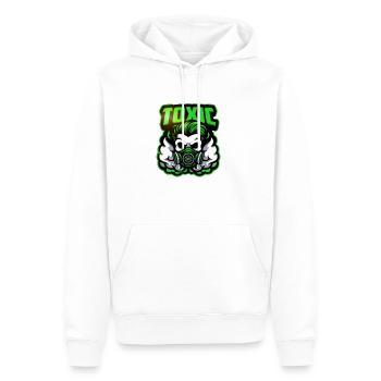 Giftig - Männer Premium Bio Hoodie - Weiß - Vorne - Nico (187cm)