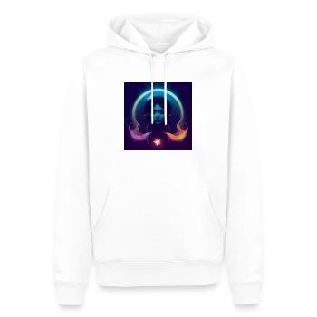 Magical Aquarius - Männer Premium Bio Hoodie - Weiß - Vorne - Nico (187cm)