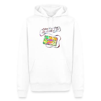 Eddie Munson Eleven - Men’s Premium Organic Hoodie - white - Front - Nico (187cm)