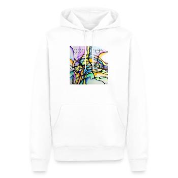 20220922 215705 Born free I Cooles Chemise du nouveau - Sweat à capuche Premium bio Homme - blanc - Devant - Nico (187cm)