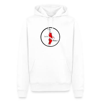 Let's Dance Band 1 - Männer Premium Bio Hoodie - Weiß - Vorne - Nico (187cm)
