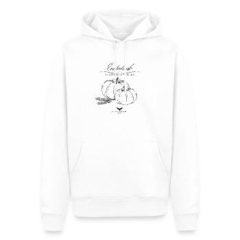 Spreewald Erntedank - Männer Premium Bio Hoodie - Weiß - Vorne - Nico (187cm)