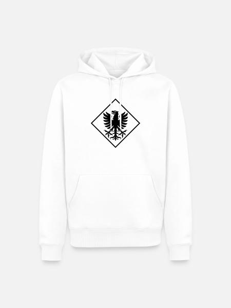 Värmland - Men’s Premium Organic Hoodie - white