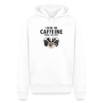 Conception de démolition de maisons et rénovation de maisons - Sweat à capuche Premium bio Homme - blanc - Devant - Nico (187cm)