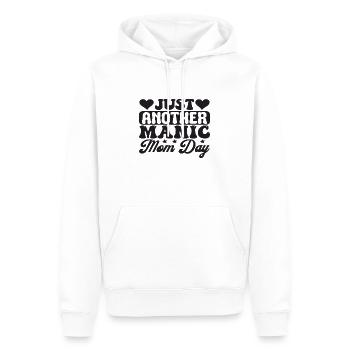 Just another Manic Mom Day - Männer Premium Bio Hoodie - Weiß - Vorne - Nico (187cm)