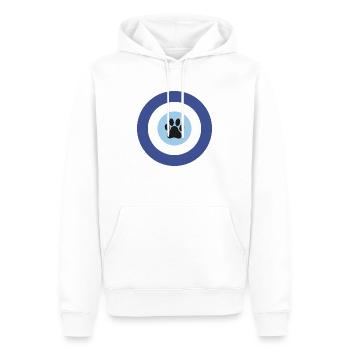 Nazar - Männer Premium Bio Hoodie - Weiß - Vorne - Nico (187cm)
