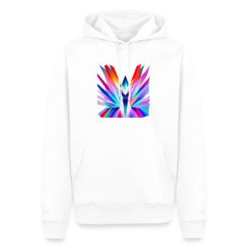 Colorful Goddess - Men’s Premium Organic Hoodie - white - Front - Nico (187cm)