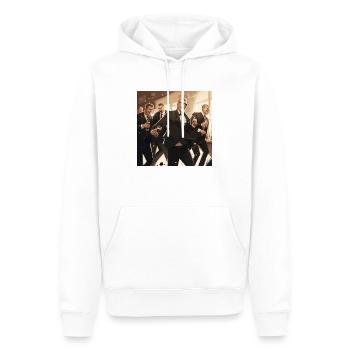 Unvergessliches Souvenir für die letzte Party als - Männer Premium Bio Hoodie - Weiß - Vorne - Nico (187cm)