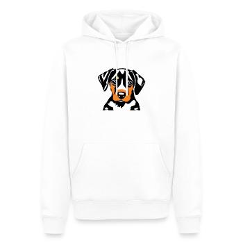 Doberman Dog Doberman Trainer Doberman Puppy - Men’s Premium Organic Hoodie - white - Front - Nico (187cm)