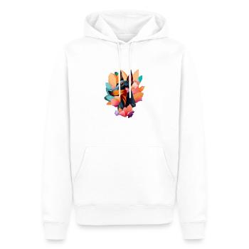 Dobermann - Männer Premium Bio Hoodie - Weiß - Vorne - Nico (187cm)
