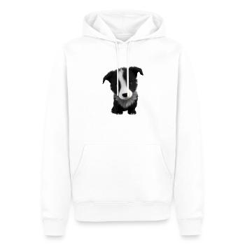 Hundehalter Border Collie Hunde Hundeliebhaber - Männer Premium Bio Hoodie - Weiß - Vorne - Nico (187cm)
