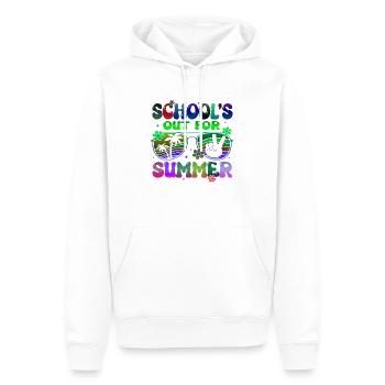 Abschlussfeier 2024 Abiturfeier - Männer Premium Bio Hoodie - Weiß - Vorne - Nico (187cm)