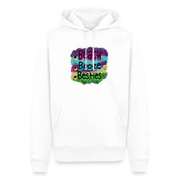 sommer surfen kroatien strand paradies party vibes usa - Männer Premium Bio Hoodie - Weiß - Vorne - Nico (187cm)