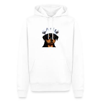 Rottweiler Gastronom Hunde Hundewelpe Kochen Hund - Männer Premium Bio Hoodie - Weiß - Vorne - Nico (187cm)
