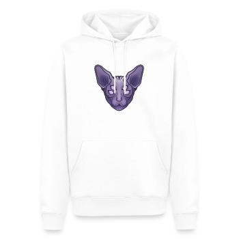 Sphynx Katze - Männer Premium Bio Hoodie - Weiß - Vorne - Nico (187cm)
