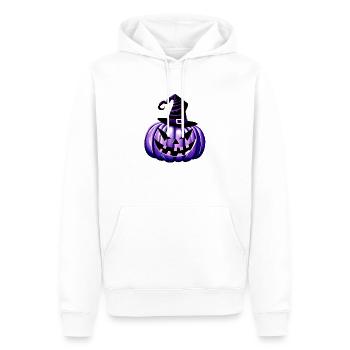 Halloween Pumpkin Costume Pumpkin Costume Cadeau - Sweat à capuche Premium bio Homme - blanc - Devant - Nico (187cm)