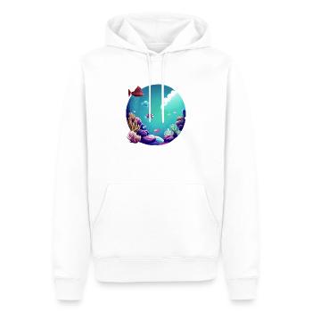 Aquarium Fische Fischzüchter Fische Prachtguppy - Männer Premium Bio Hoodie - Weiß - Vorne - Nico (187cm)