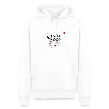 fa-BOO-lous Ghost - Männer Premium Bio Hoodie - Weiß - Vorne - Nico (187cm)