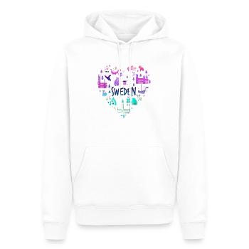 Schweden Schweden norden skandinavien wikinger lagom swe - Männer Premium Bio Hoodie - Weiß - Vorne - Nico (187cm)