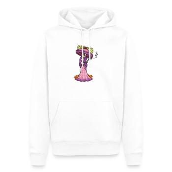 Mexikanische Catrina - Männer Premium Bio Hoodie - Weiß - Vorne - Nico (187cm)