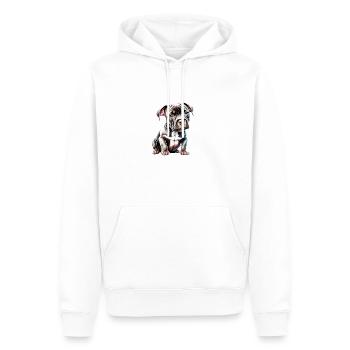 Mastiff Dog Bulldog Dogs Dog Owner - Men’s Premium Organic Hoodie - white - Front - Nico (187cm)
