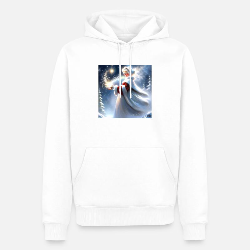 Joyeux Noel #3 - Sweat à capuche Premium bio Homme - blanc