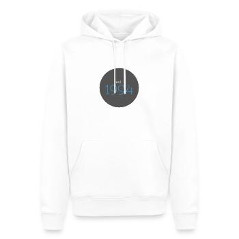 est. 1994, Birthday, Date, 90s, Year - Men’s Premium Organic Hoodie - white - Front - Nico (187cm)