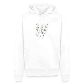 Chatons de Pâques - Sweat à capuche Premium bio Homme - blanc - Devant - Nico (187cm)