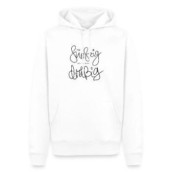 50th birthday - Men’s Premium Organic Hoodie - white - Front - Nico (187cm)