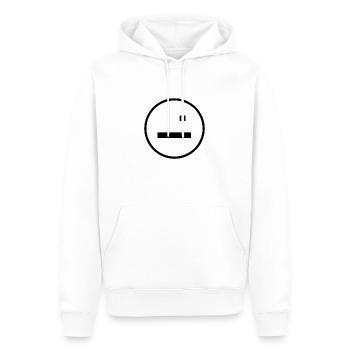 One eye is okeye! - Männer Premium Bio Hoodie - Weiß - Vorne - Nico (187cm)