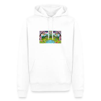 Team Braut - Männer Premium Bio Hoodie - Weiß - Vorne - Nico (187cm)