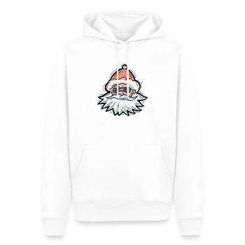 Weihnachtsmann - Männer Premium Bio Hoodie - Weiß - Vorne - Nico (187cm)