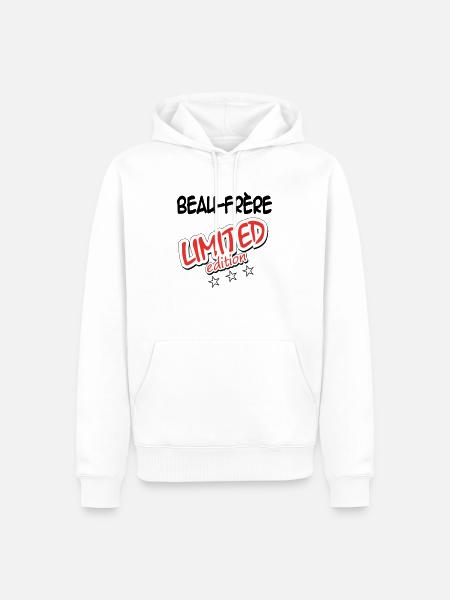 Schwager LIMITIERTE AUFLAGE - Männer Premium Bio Hoodie - Weiß