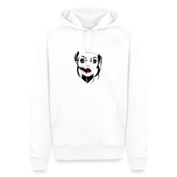 Die Krankenschwester II - Männer Premium Bio Hoodie - Weiß - Vorne - Nico (187cm)