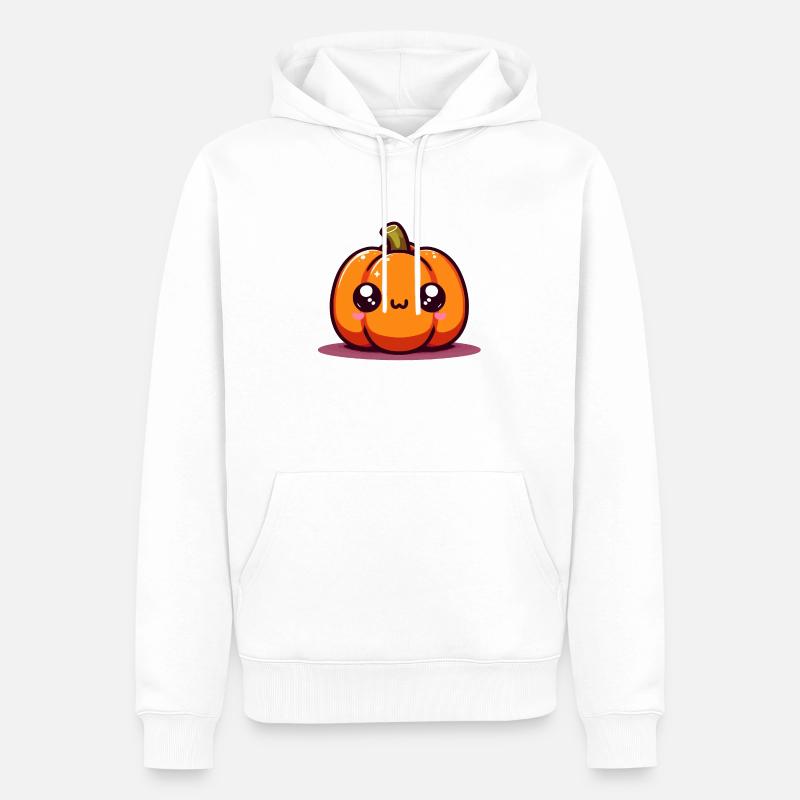 Petite Citrouille - Sweat à capuche Premium bio Homme - blanc